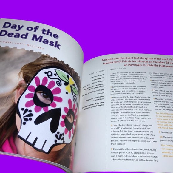 "Felt-o-ween" Craft Book-40 scary-cute projects to celebrate Halloween - Picture 8 of 14